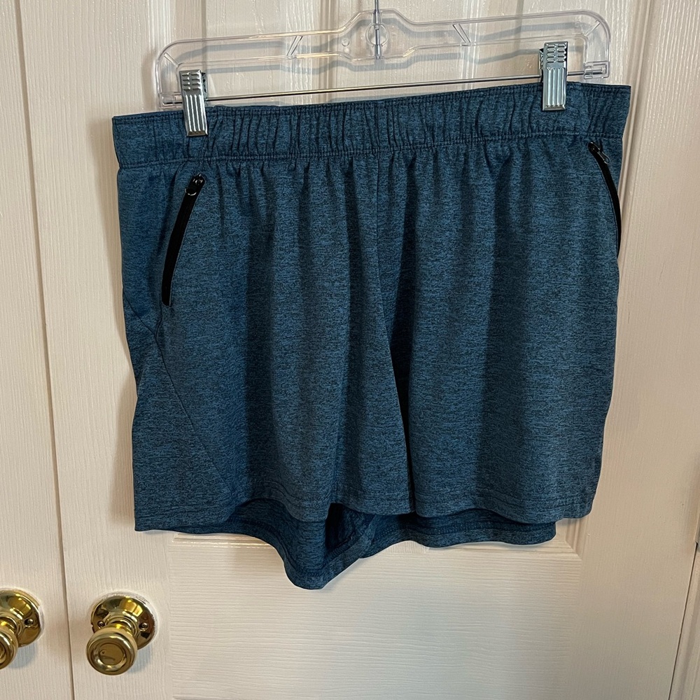 Liberty Pro Women's XL Blue‎ Polyester Shorts